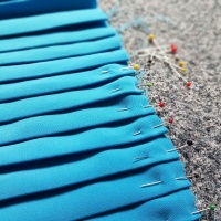 Špendlení rovného plisé