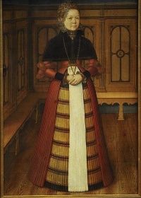 Renesance: Ludger Tom Ring ml.: portrét Mette von Münchhausen, cca 1570