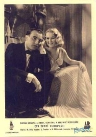 Nataša Gollová ve filmu Eva tropí hlouposti, 1939