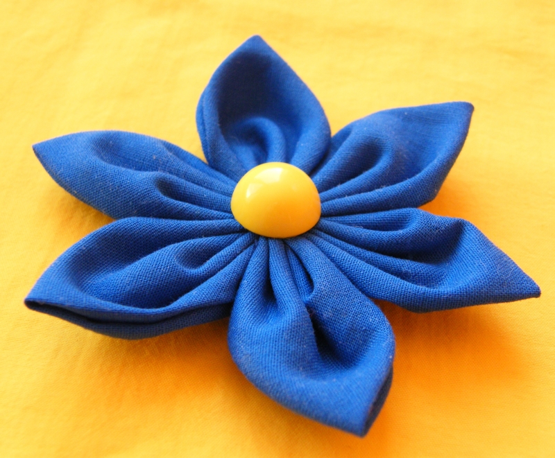 Modrá kytka (brož)