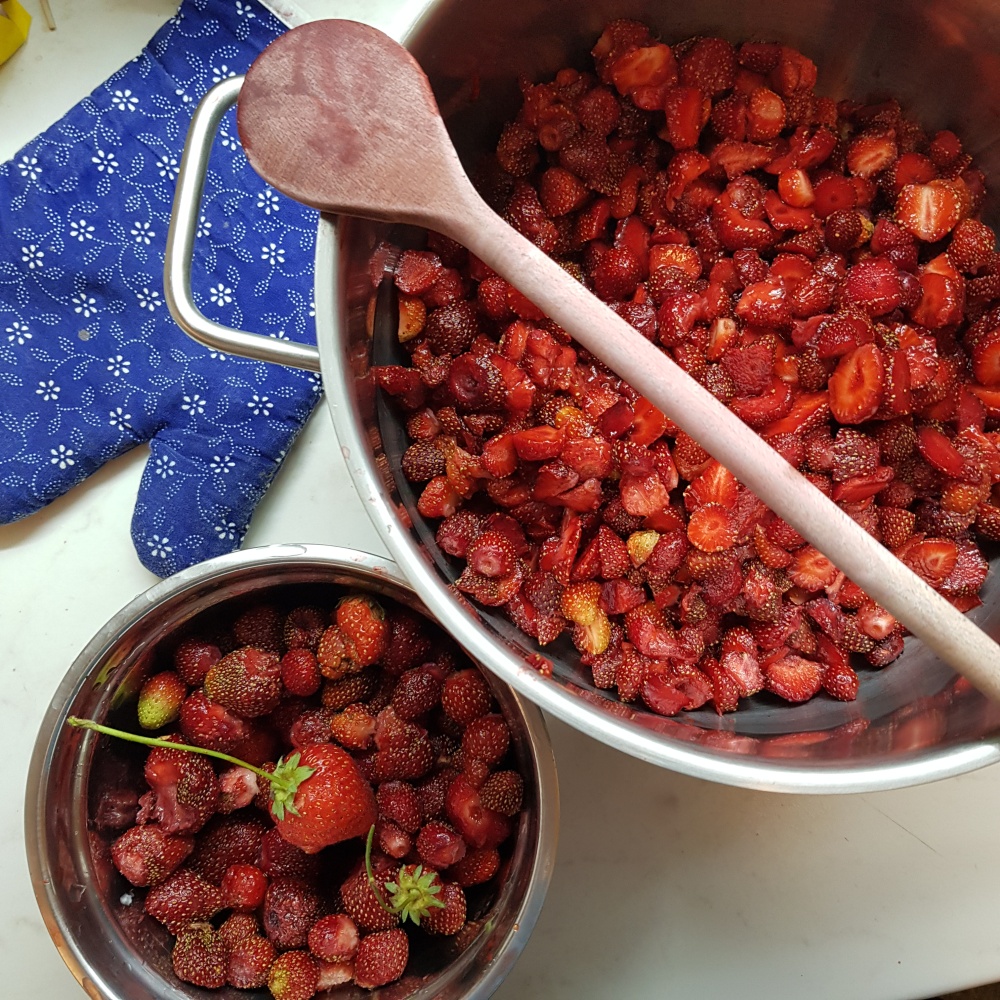 Jahodová marmeláda - střední