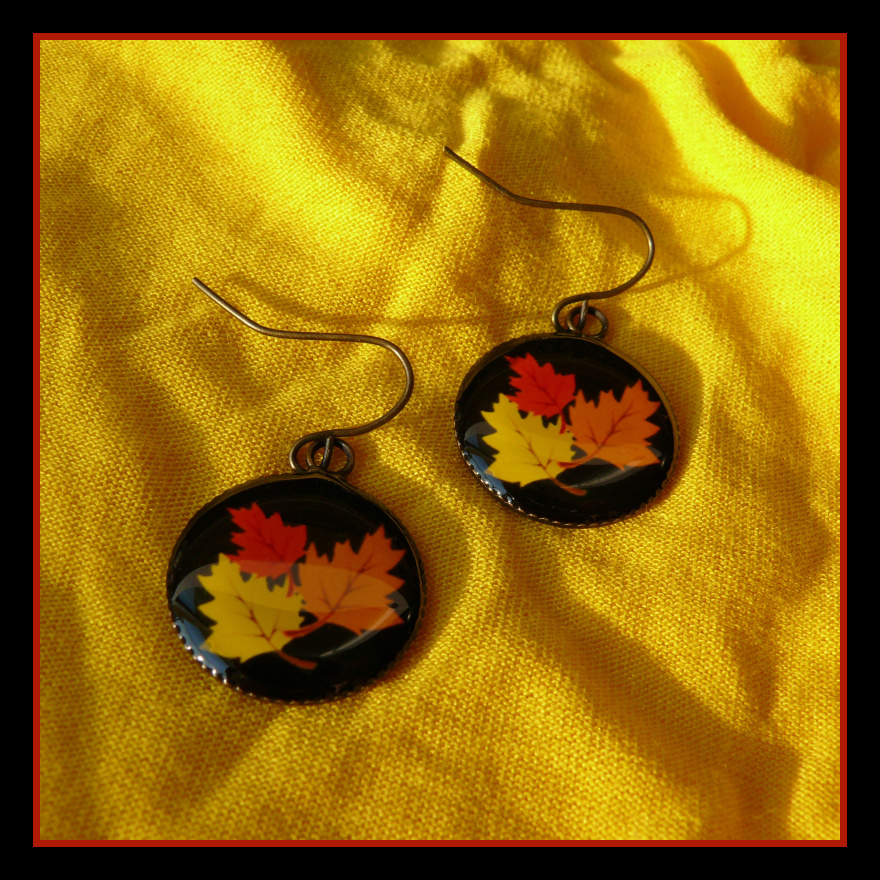 Podzimní náušnice