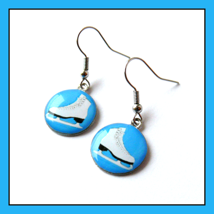 Bruslařské náušnice