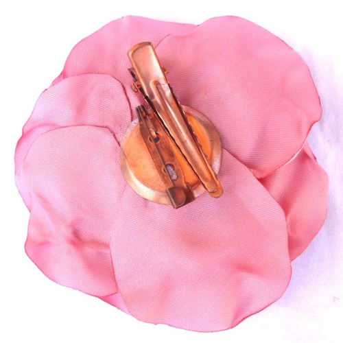Starorůžová růže - brož a spona