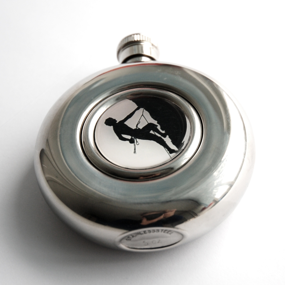 Placatka s horolezcem