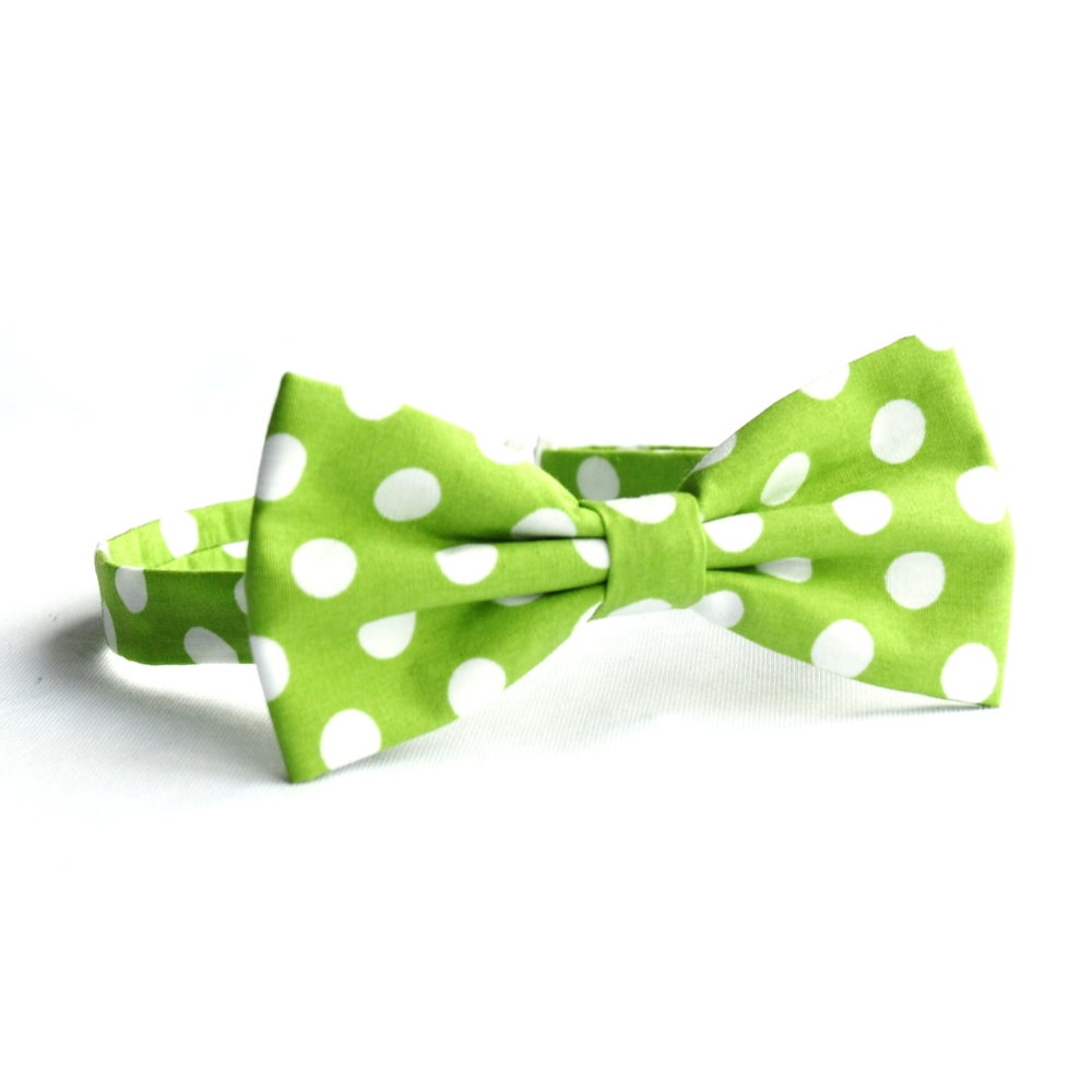 Zelený puntíkovaný motýlek