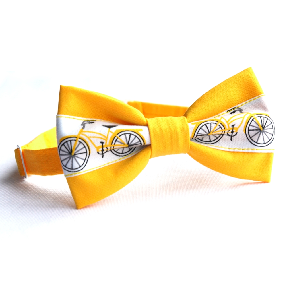 Žlutý cyklistický motýlek