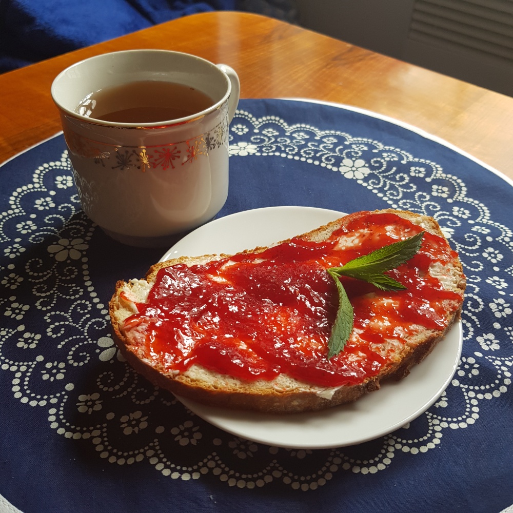 Jahodová marmeláda - střední