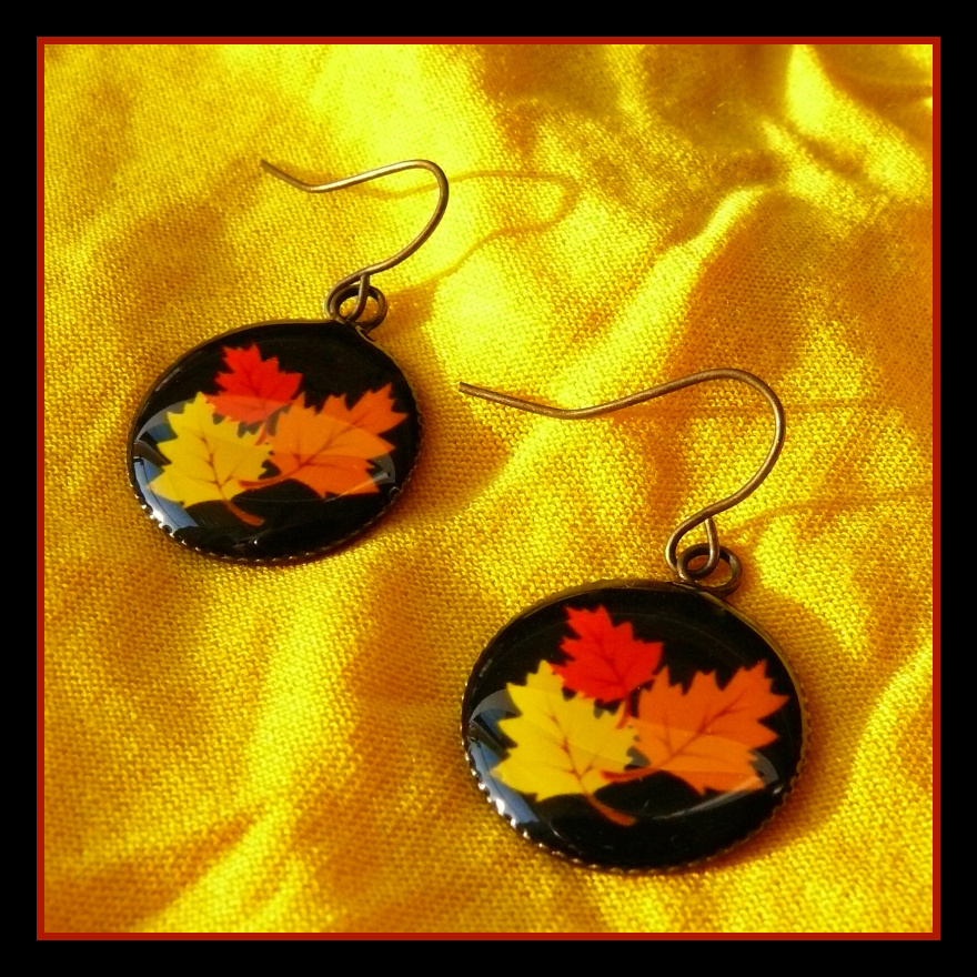 Podzimní náušnice