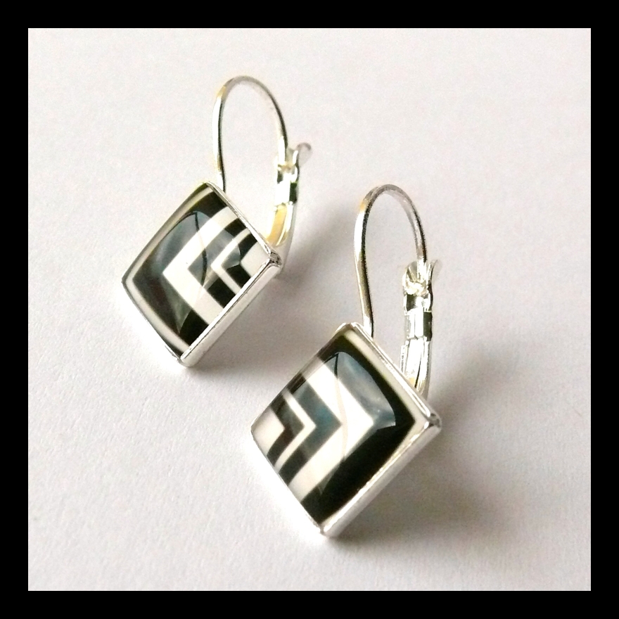 Kubistické náušnice