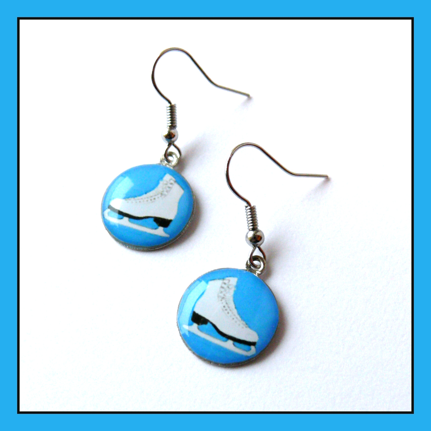 Bruslařské náušnice