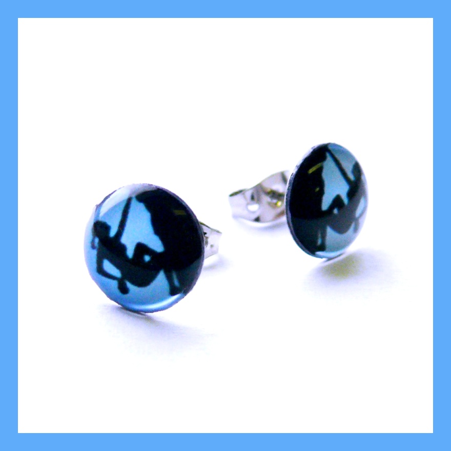 Pecky s horolezkyní-modré