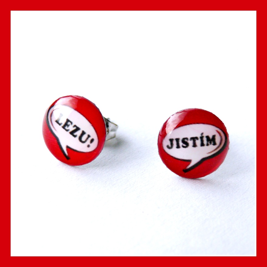 Pecky "LEZU-JISTÍM" červené