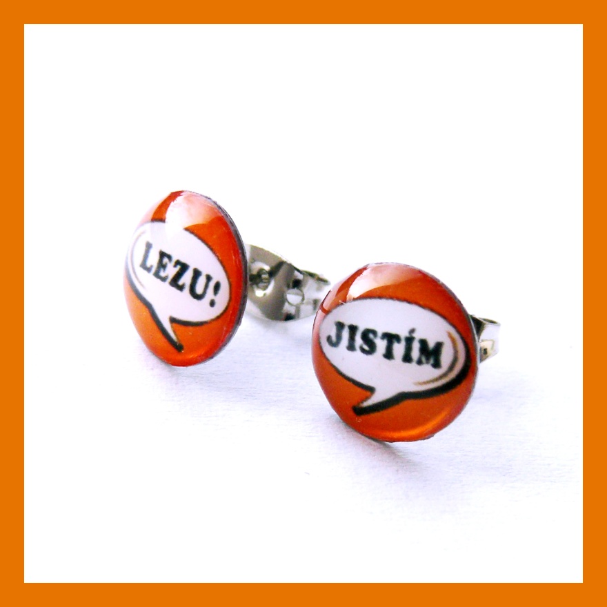 Pecky "LEZU-JISTÍM" oranžové