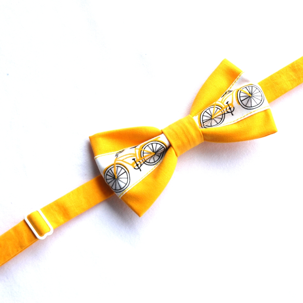 Žlutý cyklistický motýlek