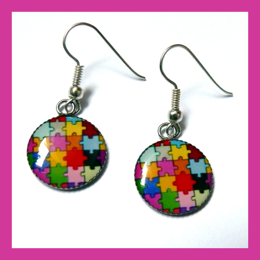 Náušnice puzzle