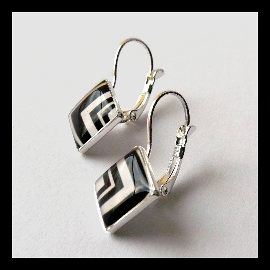 Kubistické náušnice