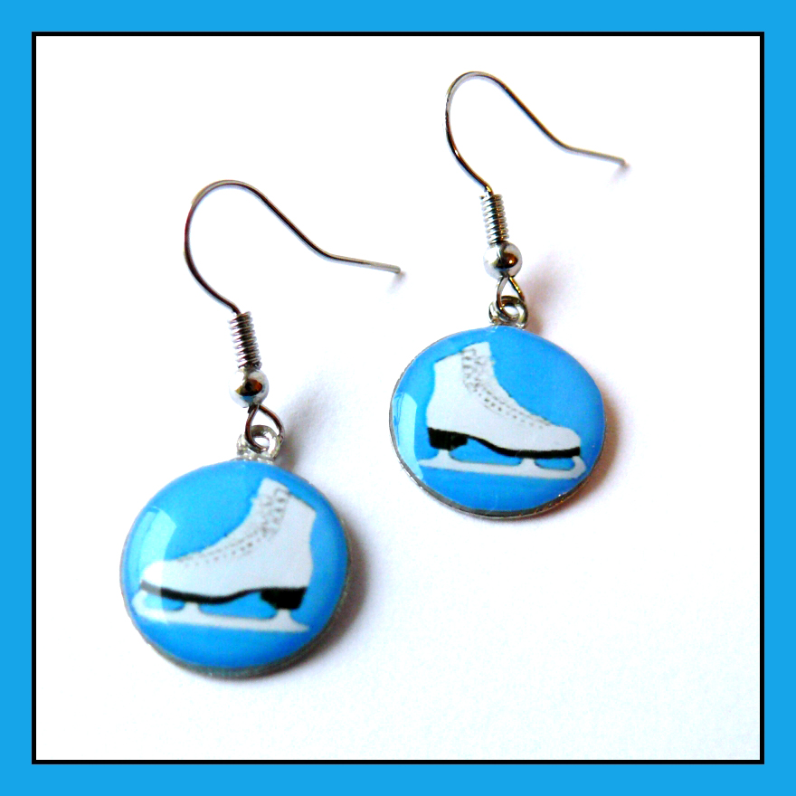 Bruslařské náušnice