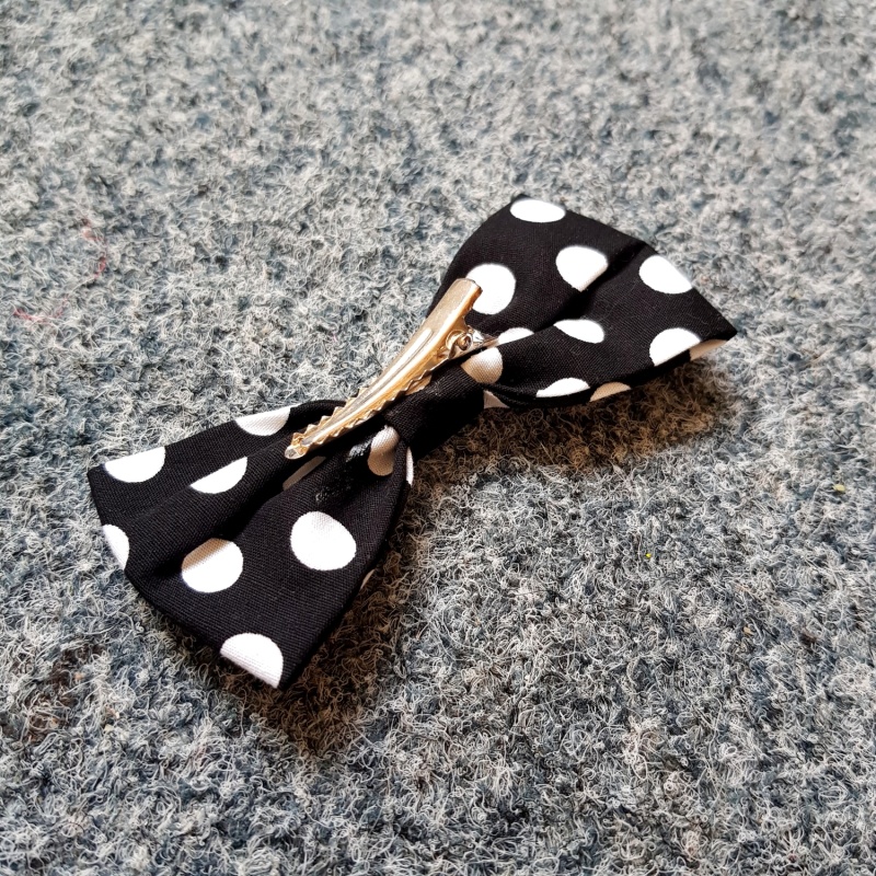 Černá puntíkovaná sukně - dětská