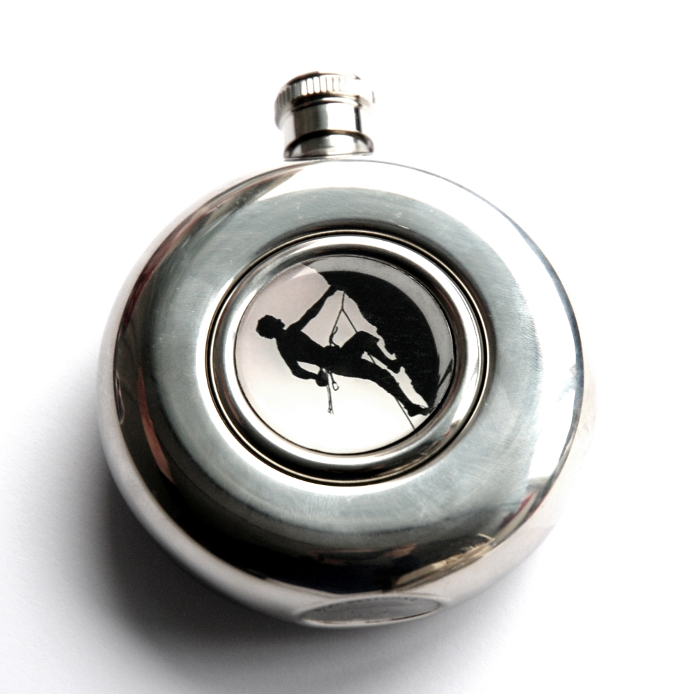 Placatka s horolezcem