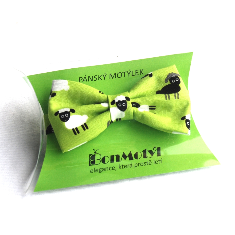 Velikonoční motýlek s beránky