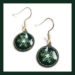 Vánoční náušnice