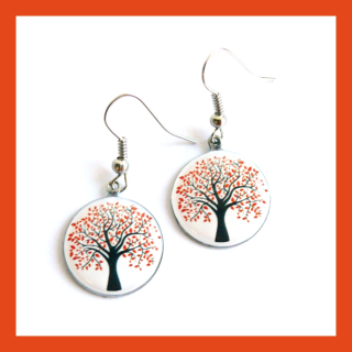 Náušnice se stromem