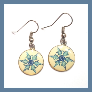 Náušnice s vločkou