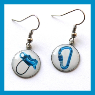 Náušnice s karabinou