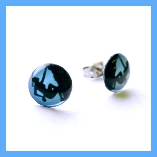 Pecky s horolezkyní-modré