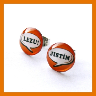 Pecky "LEZU-JISTÍM" oranžové